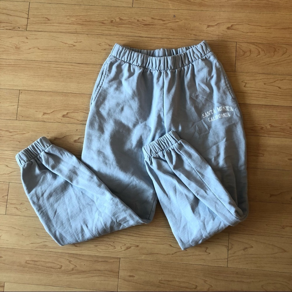 Santa Monica CA Rosa jogger sweatpants